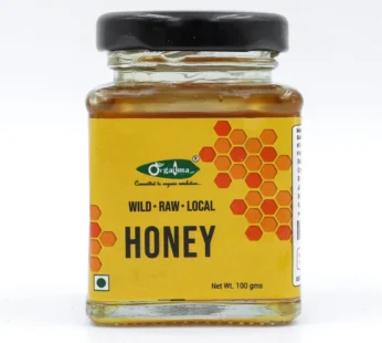 Orgatma Wild Honey 100gm – Pure, Raw & Unprocessed