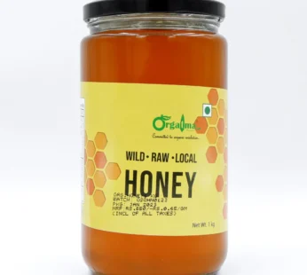 Orgatma Wild Honey 1Kg – Pure, Raw & Unprocessed