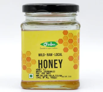Orgatma Wild Honey 300gm – Pure, Raw & Unprocessed